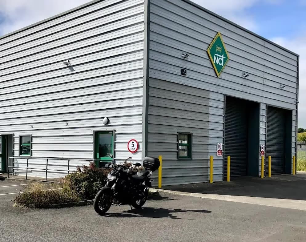 Ballinasloe NCT Centre building and test lanes