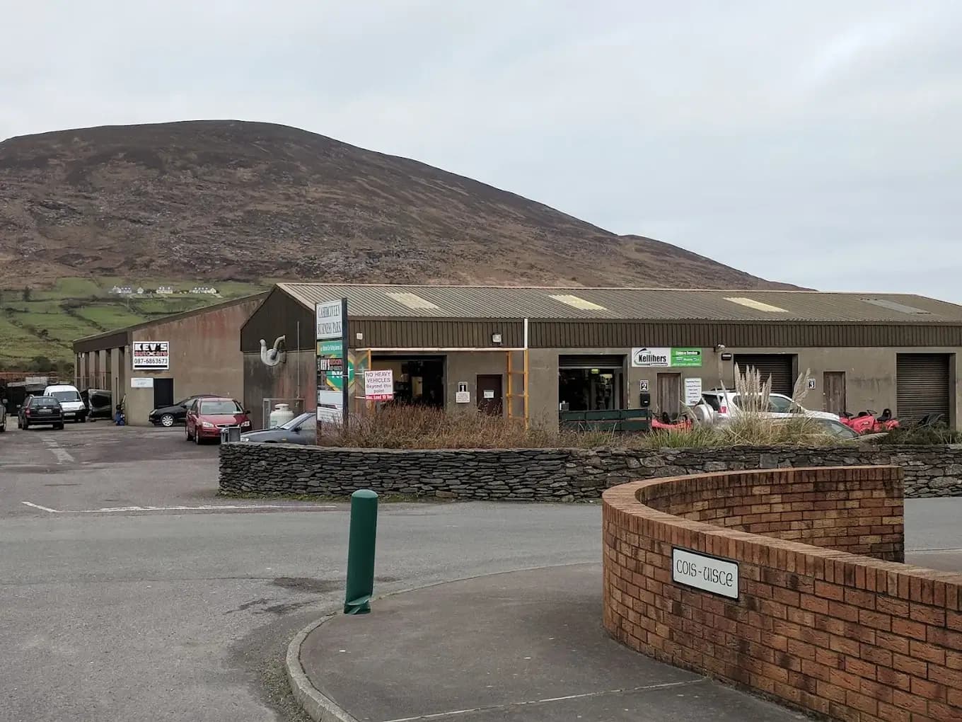 Cahirciveen NCT Centre building and test lanes