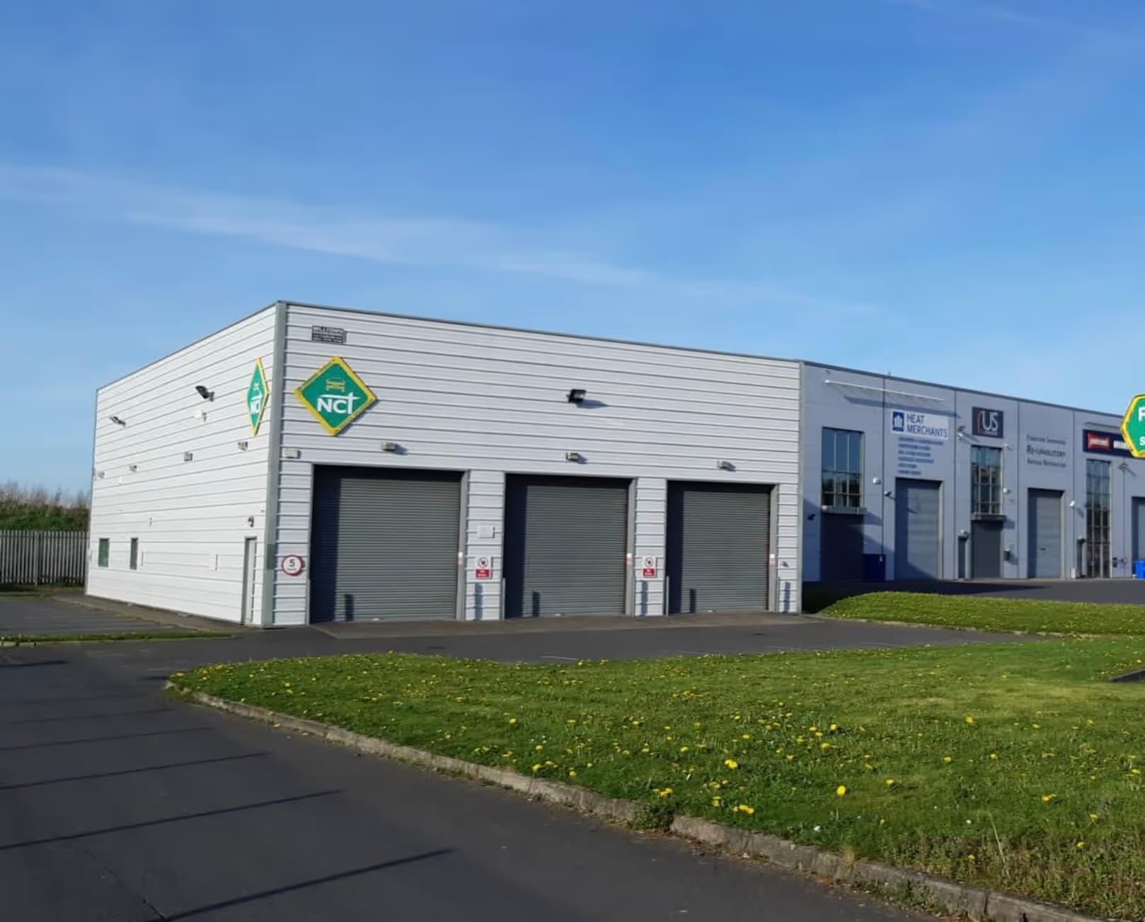 Carlow NCT Centre building and test lanes