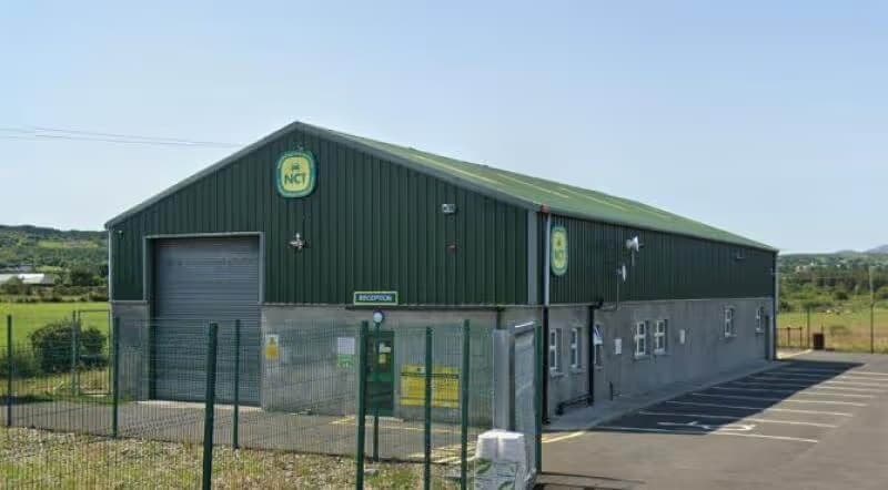 Carndonagh NCT Centre building and test lanes