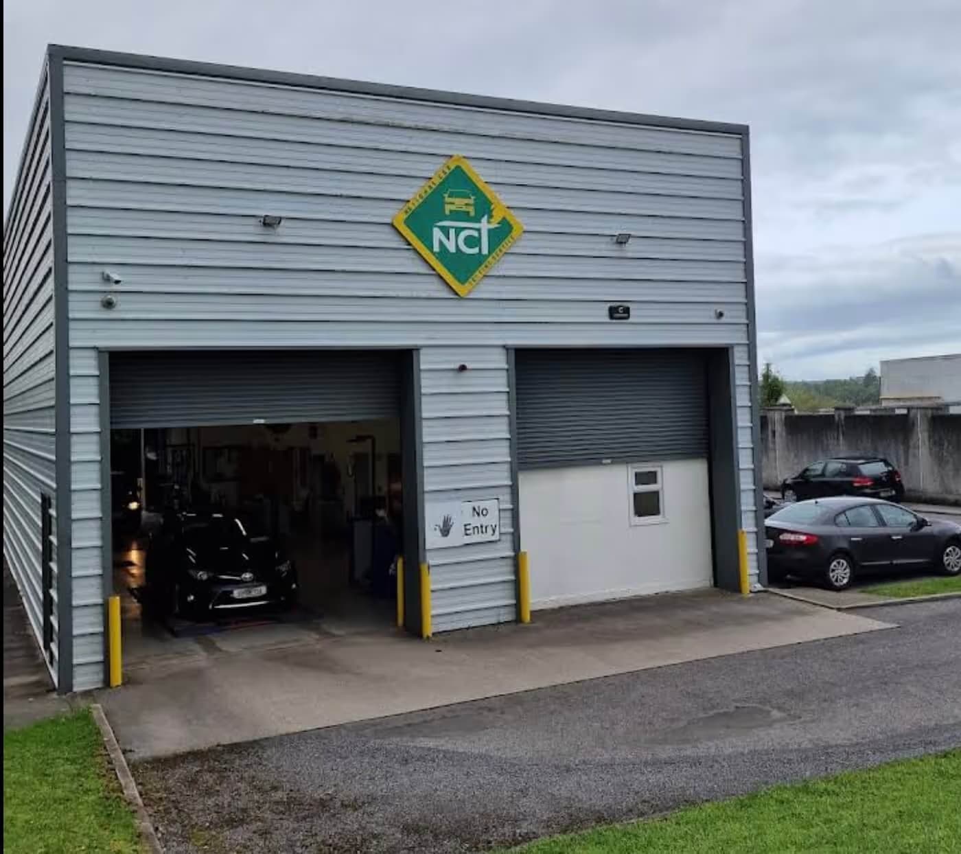 Carrick-on-Shannon NCT Centre building and test lanes