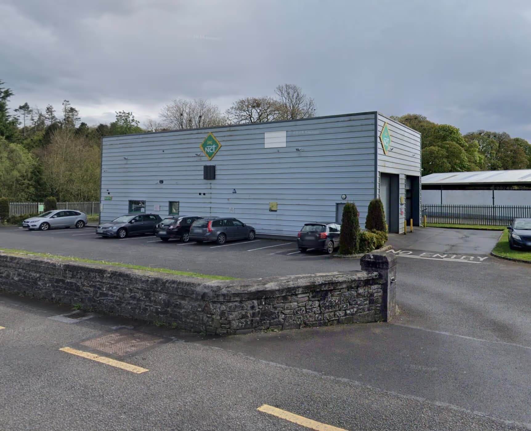 Castlerea NCT Centre building and test lanes