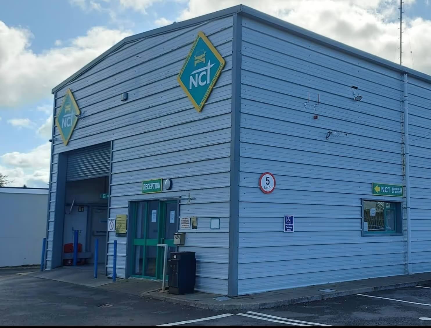 Donegal Town NCT Centre building and test lanes