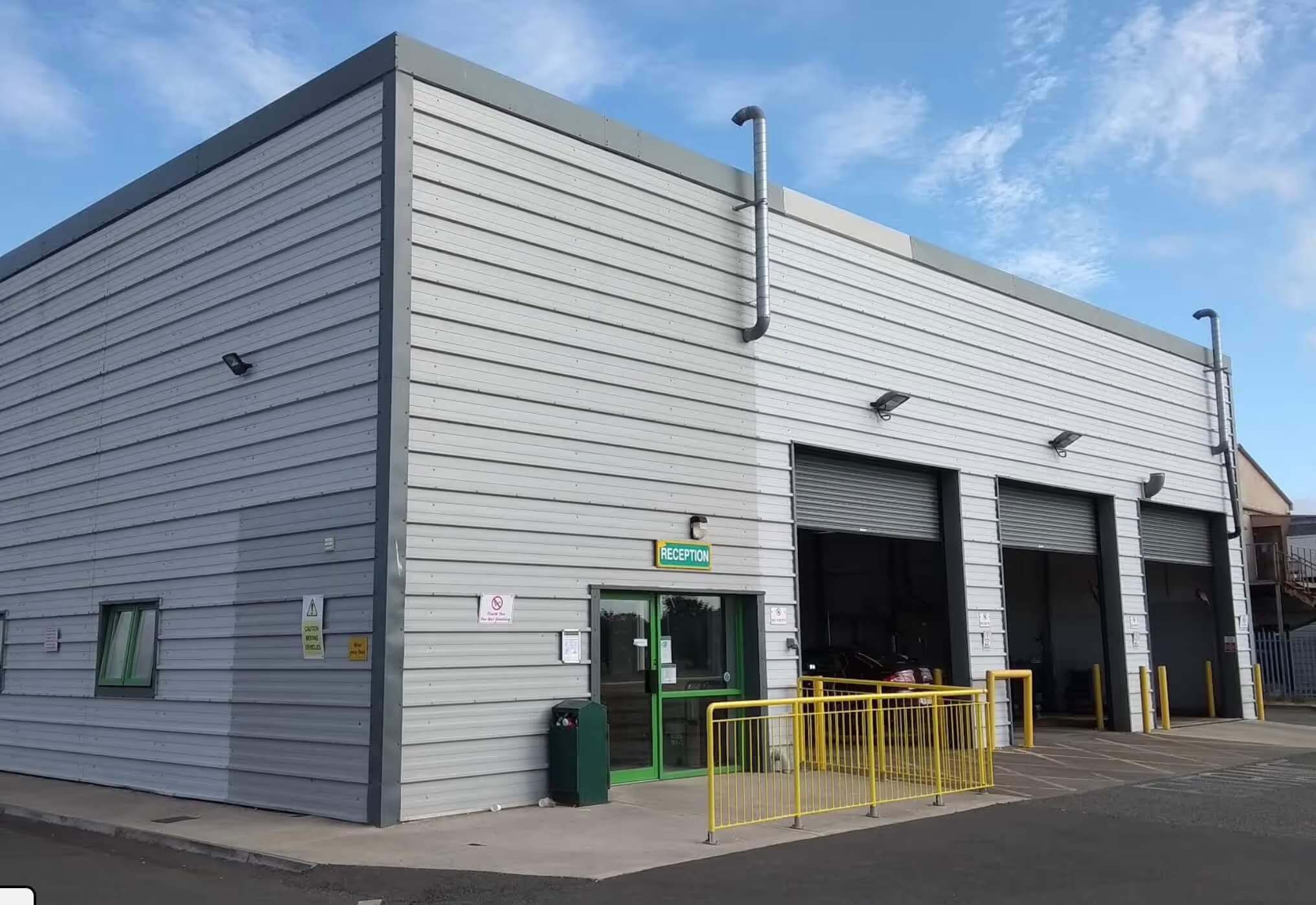 Enniscorthy NCT Centre building and test lanes