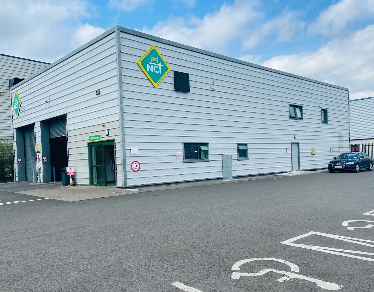 Kells NCT Centre building and test lanes