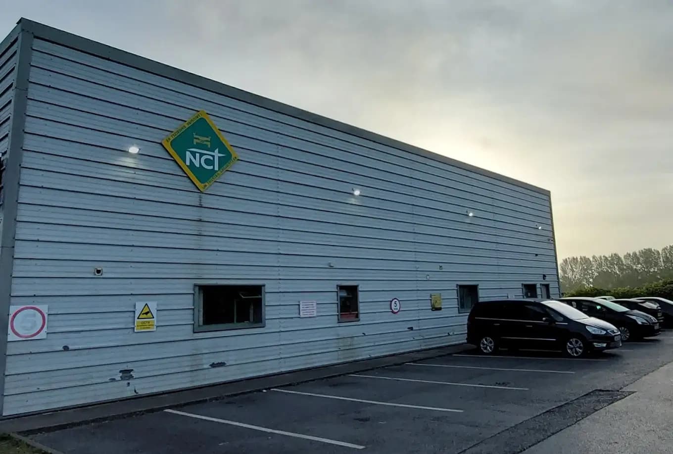 Limerick NCT Centre building and test lanes