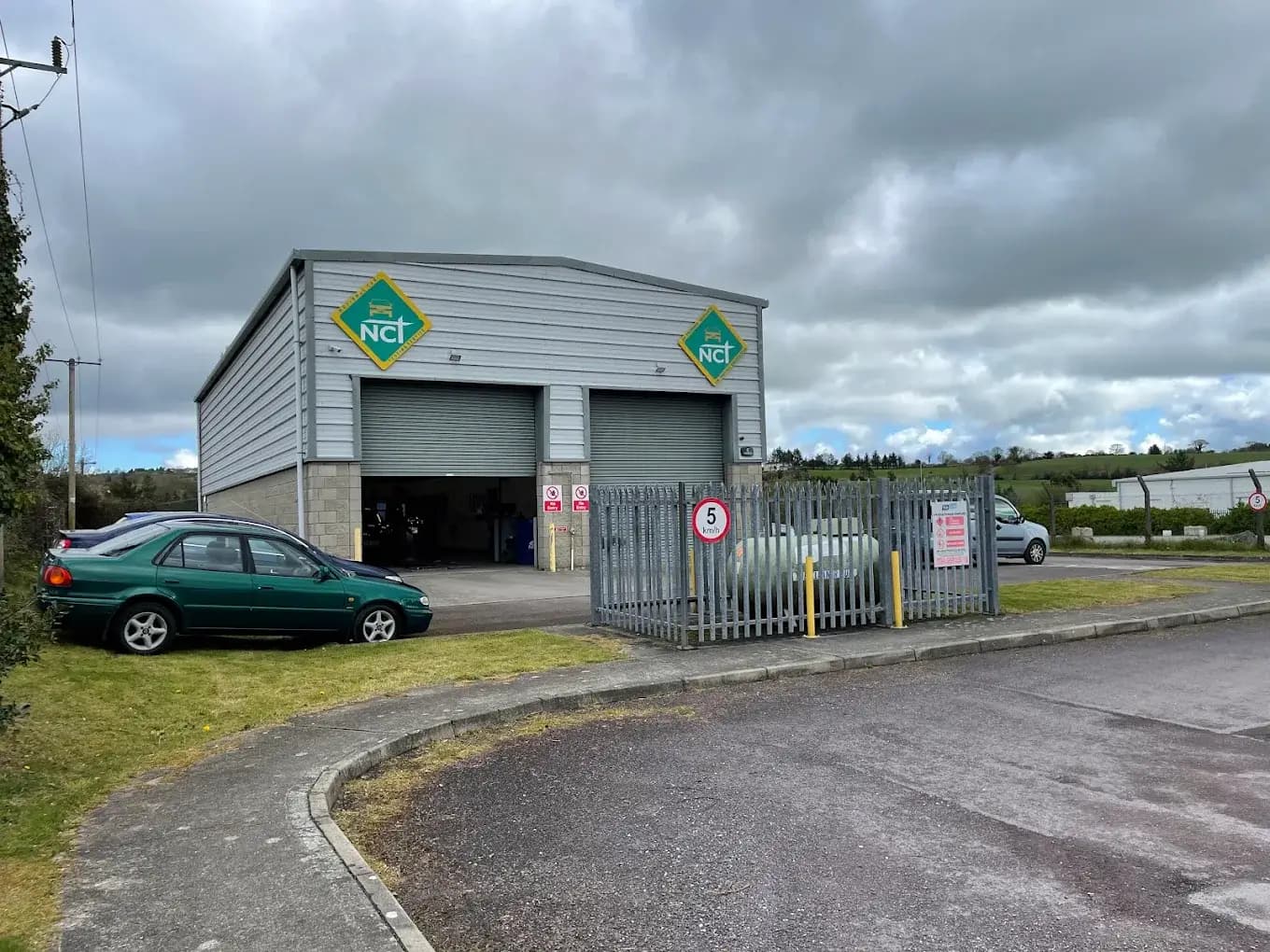 Macroom NCT Centre building and test lanes