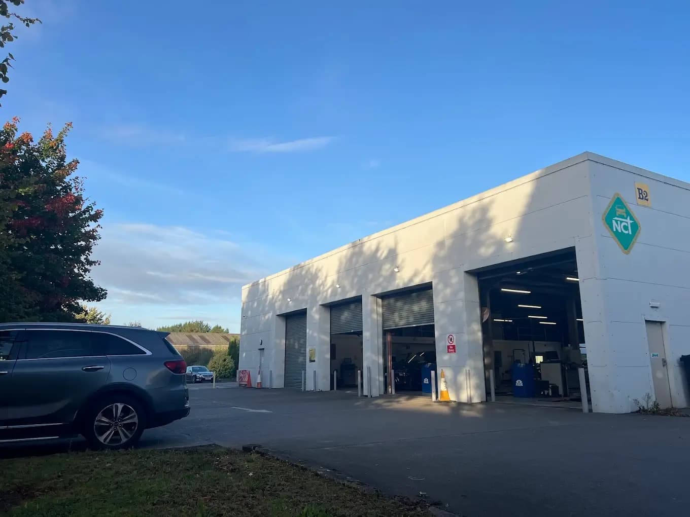 Naas NCT Centre building and test lanes