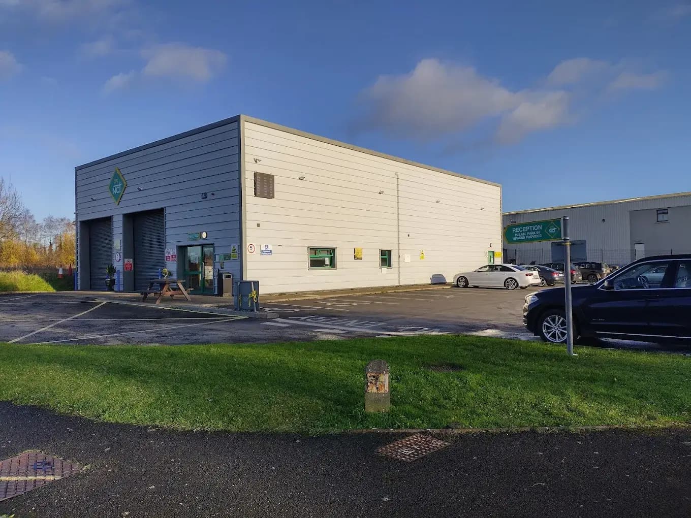 Nenagh NCT Centre building and test lanes