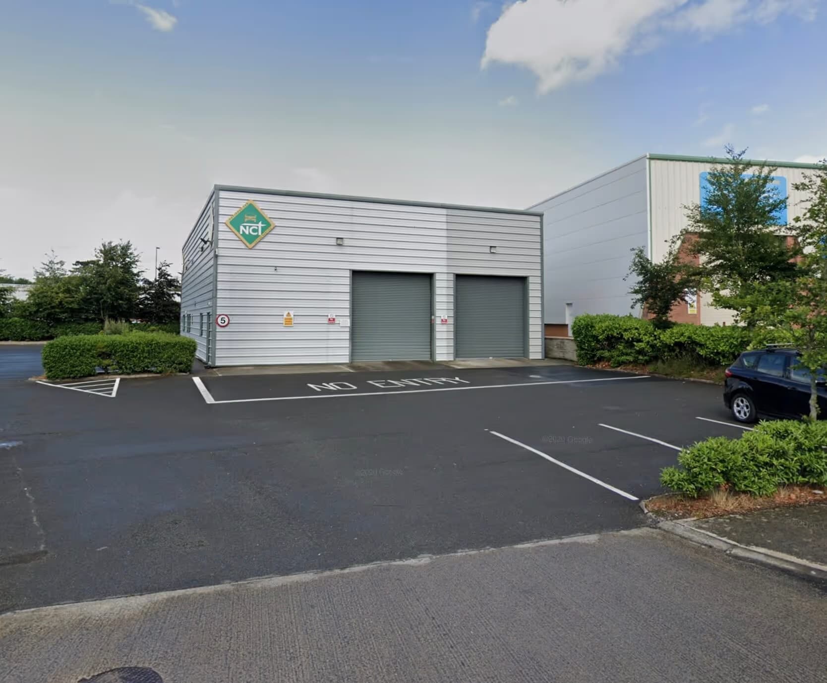 Portlaoise NCT Centre building and test lanes