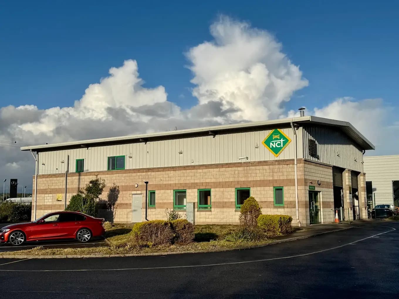Sligo NCT Centre building and test lanes