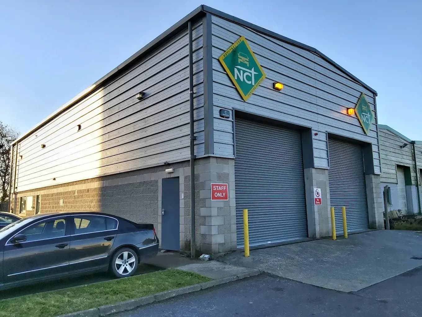 Youghal NCT Centre building and test lanes
