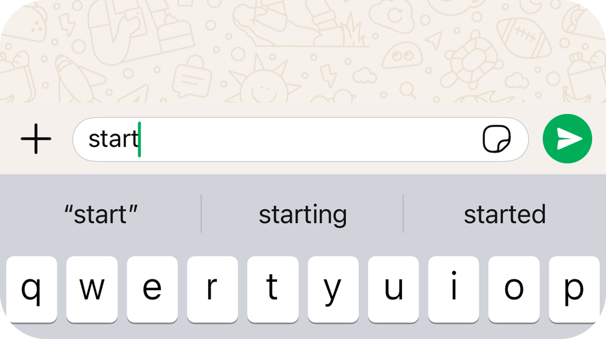 Step 2: Send start NCT bot 